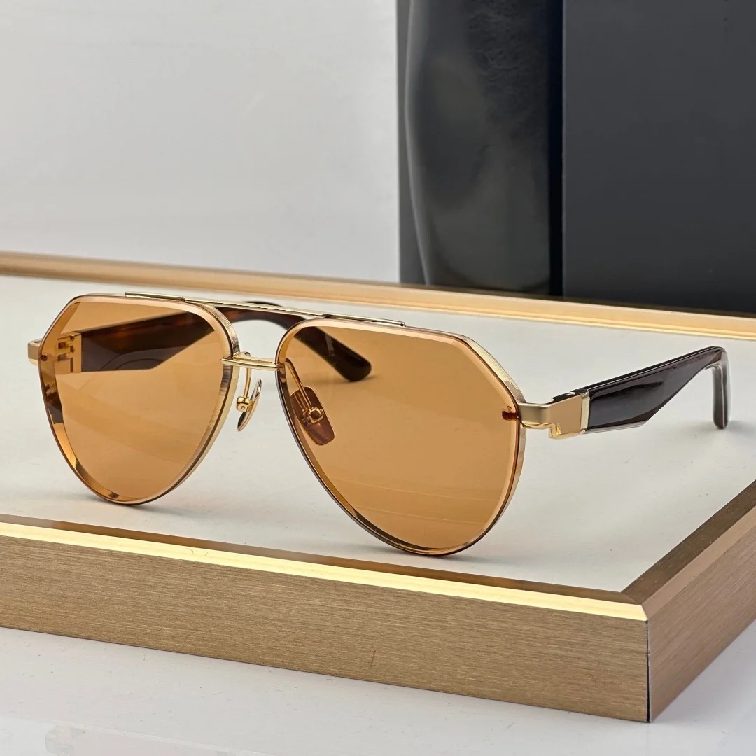 MAY NOBLE 62-12-140 Top Quality Mens Sunglasses for Women Classic Punk Luxury Acetate UV400 Designer Sunglasses With Box