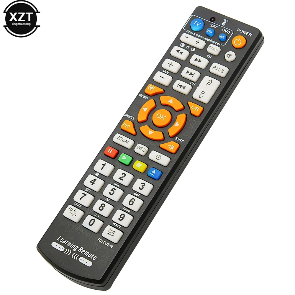 Uniwersalny inteligentny kontroler zdalnego sterowania pilot zdalnego sterowania z funkcją uczenia się dla TV CBL DVD SAT-T VCD hi-fi i dla L33