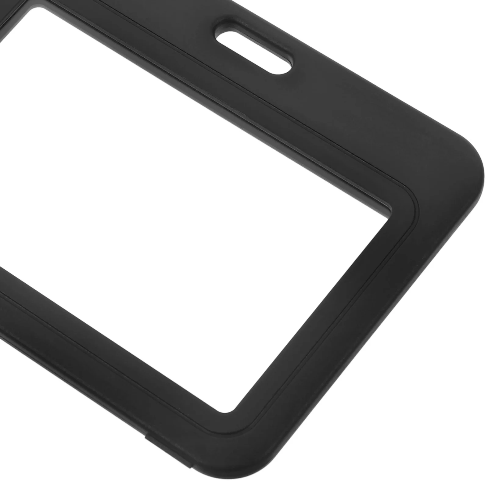 

10pcs Clear Cover Id Card Waterproof Pvc Badge Sleeve For Id Cards Work Cards Name Badges Plastic Card Holder Vertical Badge