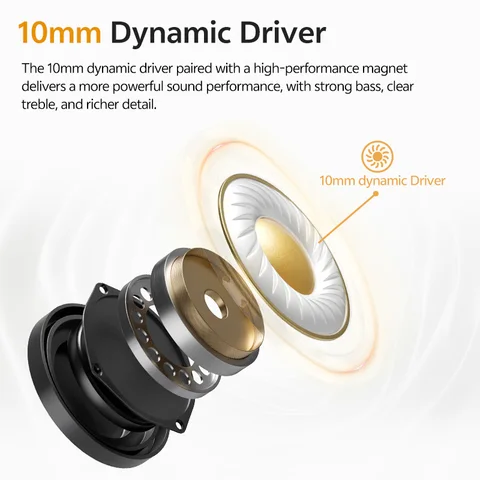 QCY Buds TWS Bluetooth 5.3 Беспроводные наушники с шумоподавлением — фото устройства