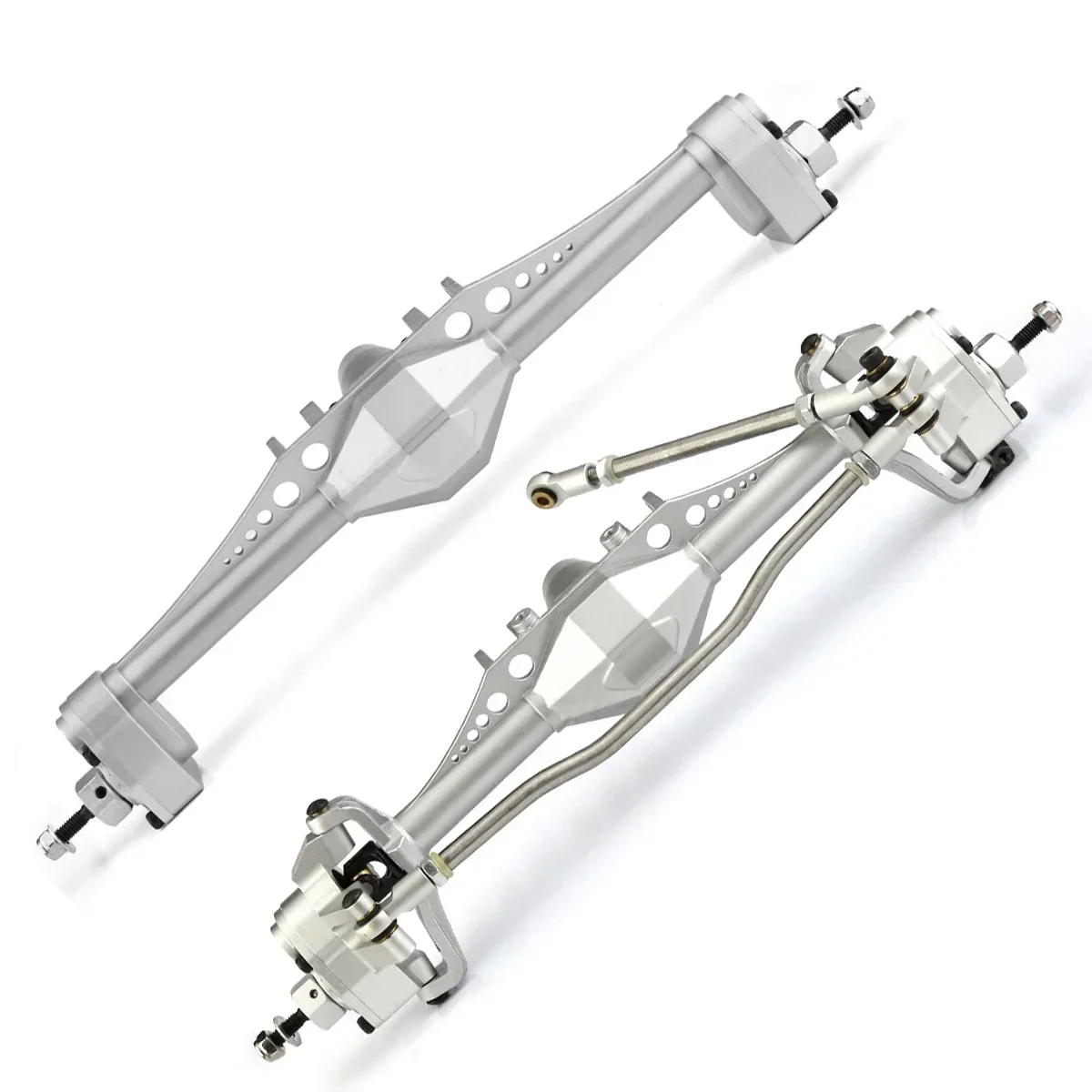 2pcs Metal CNC Currie F9 Portal Axle Front and Rear for Axial Capra UTB10 1.9 UTB 1/10 RC Crawler Car Upgrade Parts