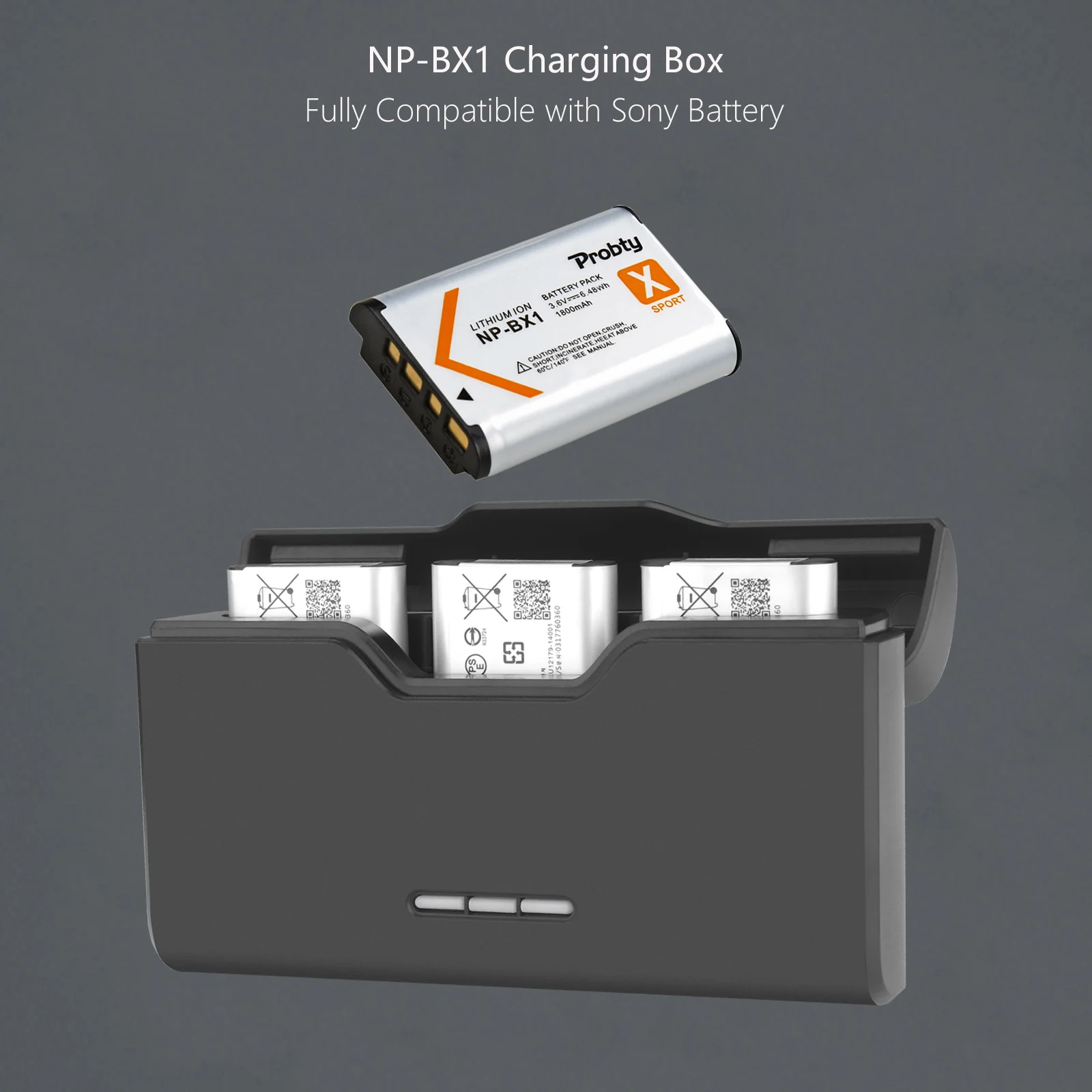 1800mAh NP BX1 NP-BX1 Battery+Fast Charger Box  For Sony HX300 HX400 HX50 HX60 GWP88 AS15 WX350 DSC RX1 RX100 ZV-1