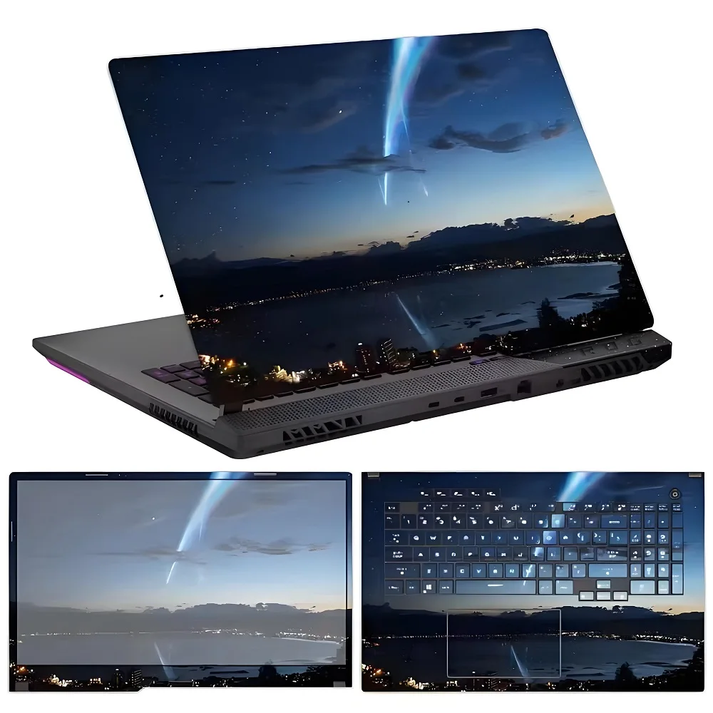Vinyl Sticker Skin For ASUS ROG Strix SCAR 18 G834J Strix G18 G814J Scar 17 G733 G713 G16 G614J G634J 15 G533 G513 G512L G531