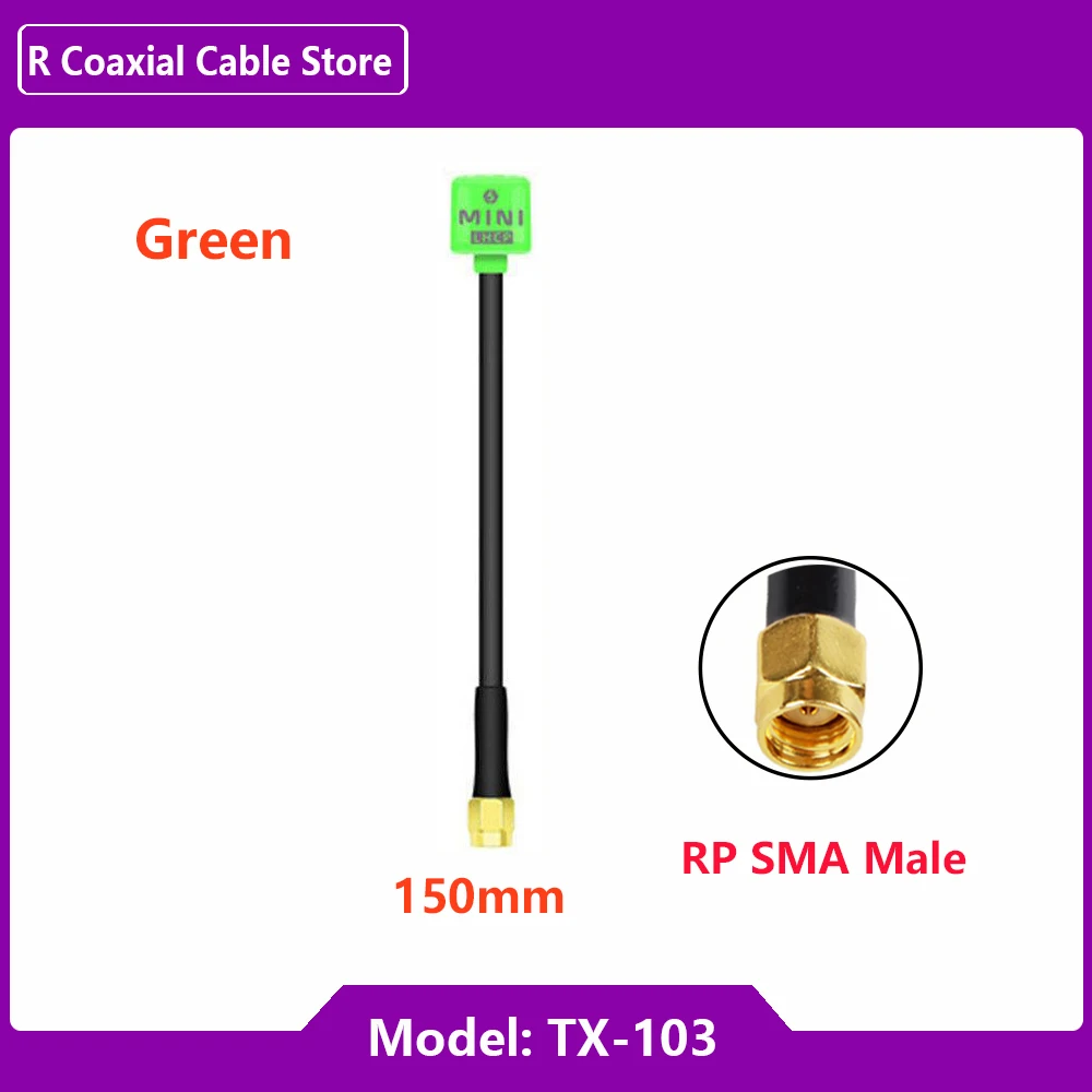 RP SMA męska antena FPV Traverser o długim rejsie 5.8G odpowiednia do okularów do transmisji obrazu odbiera antenę Lollipop MINI5Hammer