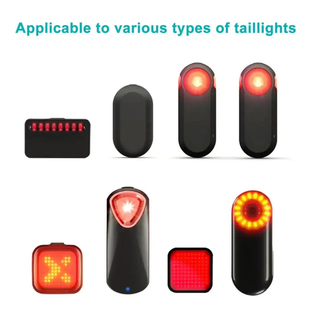 مجموعة واحدة من حامل الإضاءة الخلفي للدراجة العالمي متوافق مع ملحقات ركوب الدراجات على السرج MTB