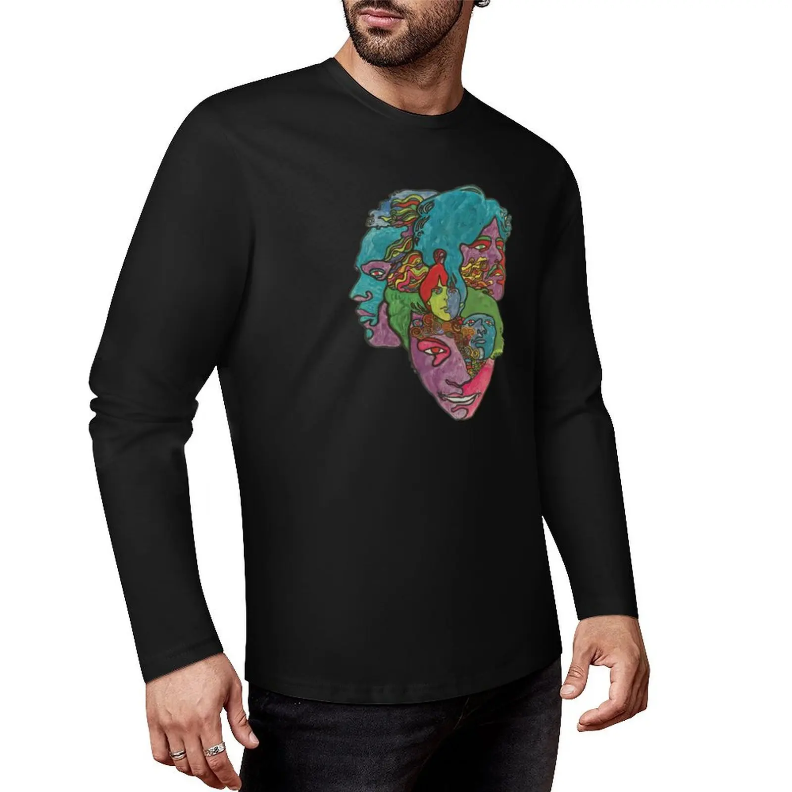 Love - Forever changes Long T-Shirt plus size tops Aesthetic clothing anime clothes for men