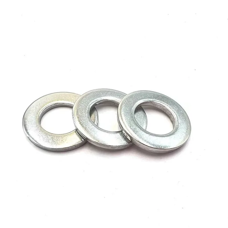 2/5/10/50/100pcs GB97 A2 304 Stainless Steel Flat Washer Plain Gasket for M1.6 M2 M2.5 M3 M4 M5 M6 M8 M10 M12 M16 M24 Screw Bolt