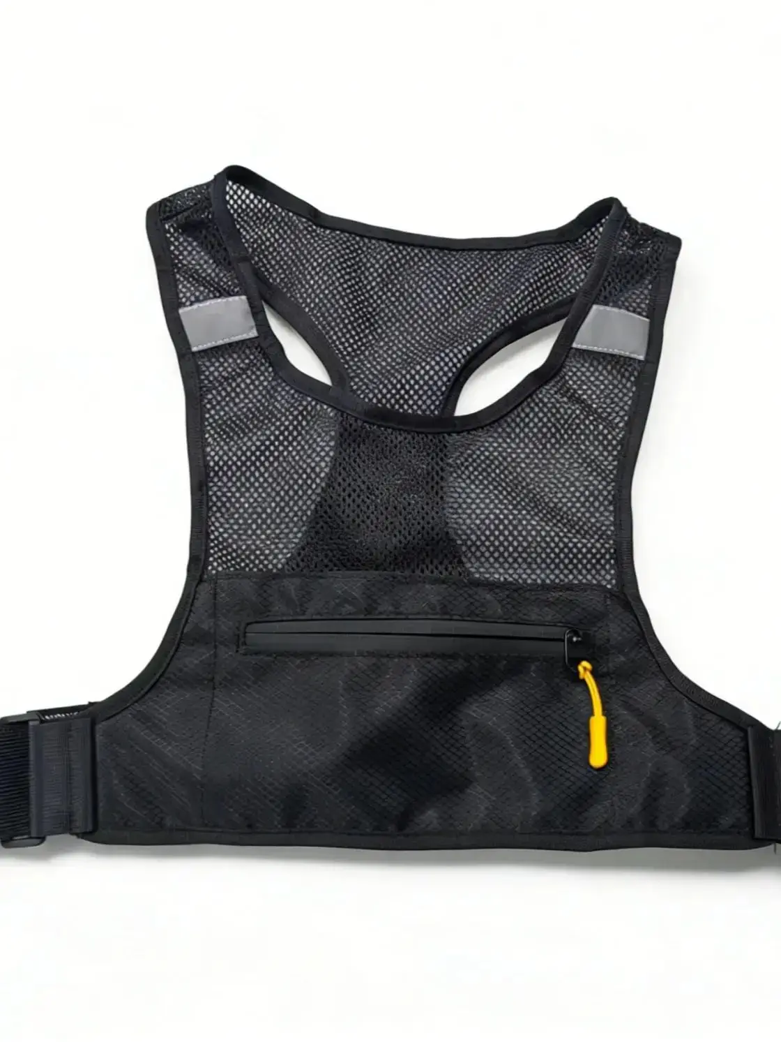 AliExpress NONE Reflective Running Chest Bag Fits 6.7" Phone - Breathable Lightweight for Marathon, Cycling, Hiking