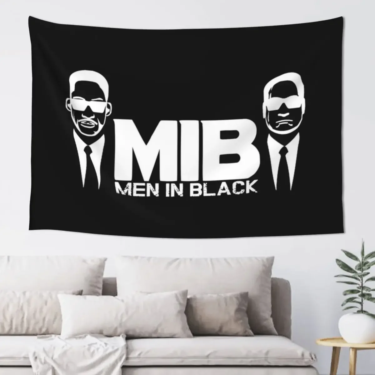 

Men in black Tapestry Wall Art For Bedroom Tapestry