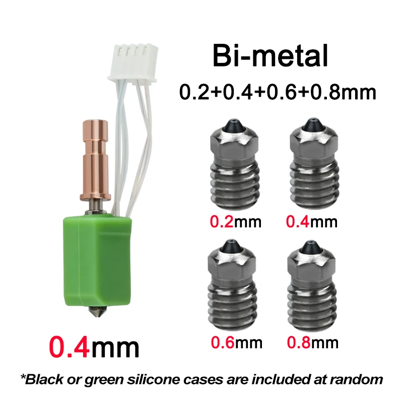 Upgrade Hotend Keramikdüse für Anycubic Kobra S1/Kobra S1 Combo S1C 3D-Drucker 24V 48W Schnellheizung 3D-Drucker Zubehör
