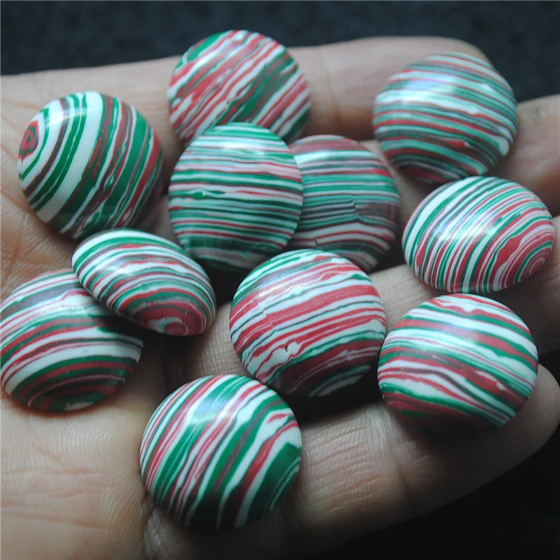 

10PCS New Stone Jasper Imitation Material Round Shape Size 20MM NO HOLE DIY Jewelry Accessories Free Shipping Good FOr Designs