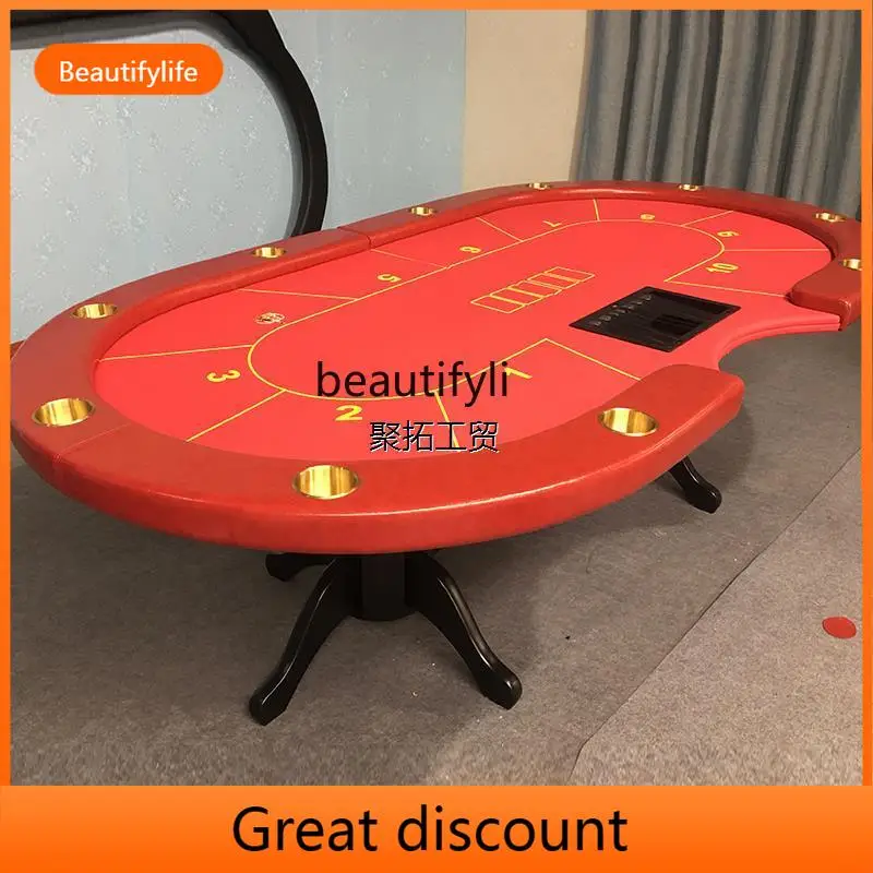 

MM45 Texas Poker Table Desktop Folding for Texas Factory Direct Sales Iron Foot Competition