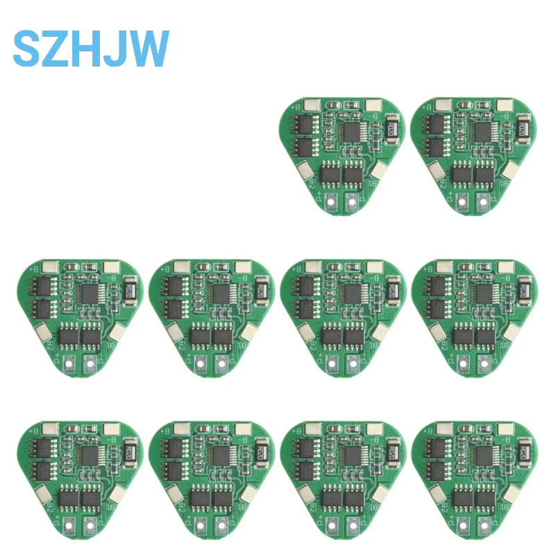 1-20PCS 3S 18650 リチウムイオン電池保護ボード 12.6V 最大、過充電/過放電 BMS、3 セルパック用