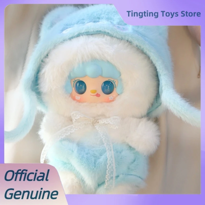 정품 유키 리틀 베어 휴식 계획 시리즈 블라인드 박스 트렌디 장난감 귀여운 플러시 펜던트 유키 미스터리 박스 피규어 인형 선물