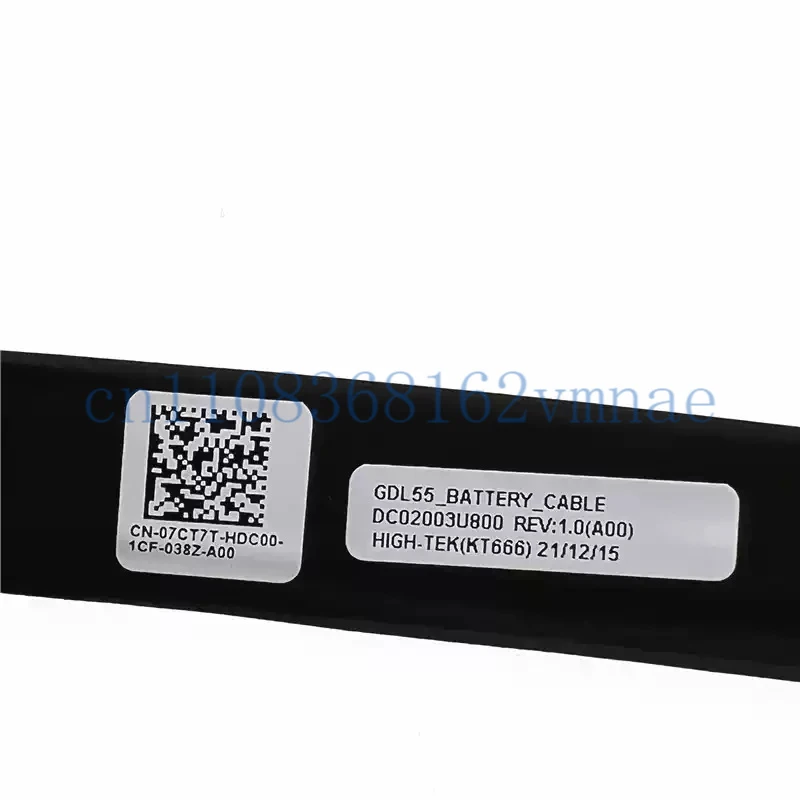 FOR Dell Inspiron 15 5711 Gaming G15 5510 5511 5515 5520 5521 5525 GDL55 Battery Cable Flex Cable 07CT7T DC02003U800