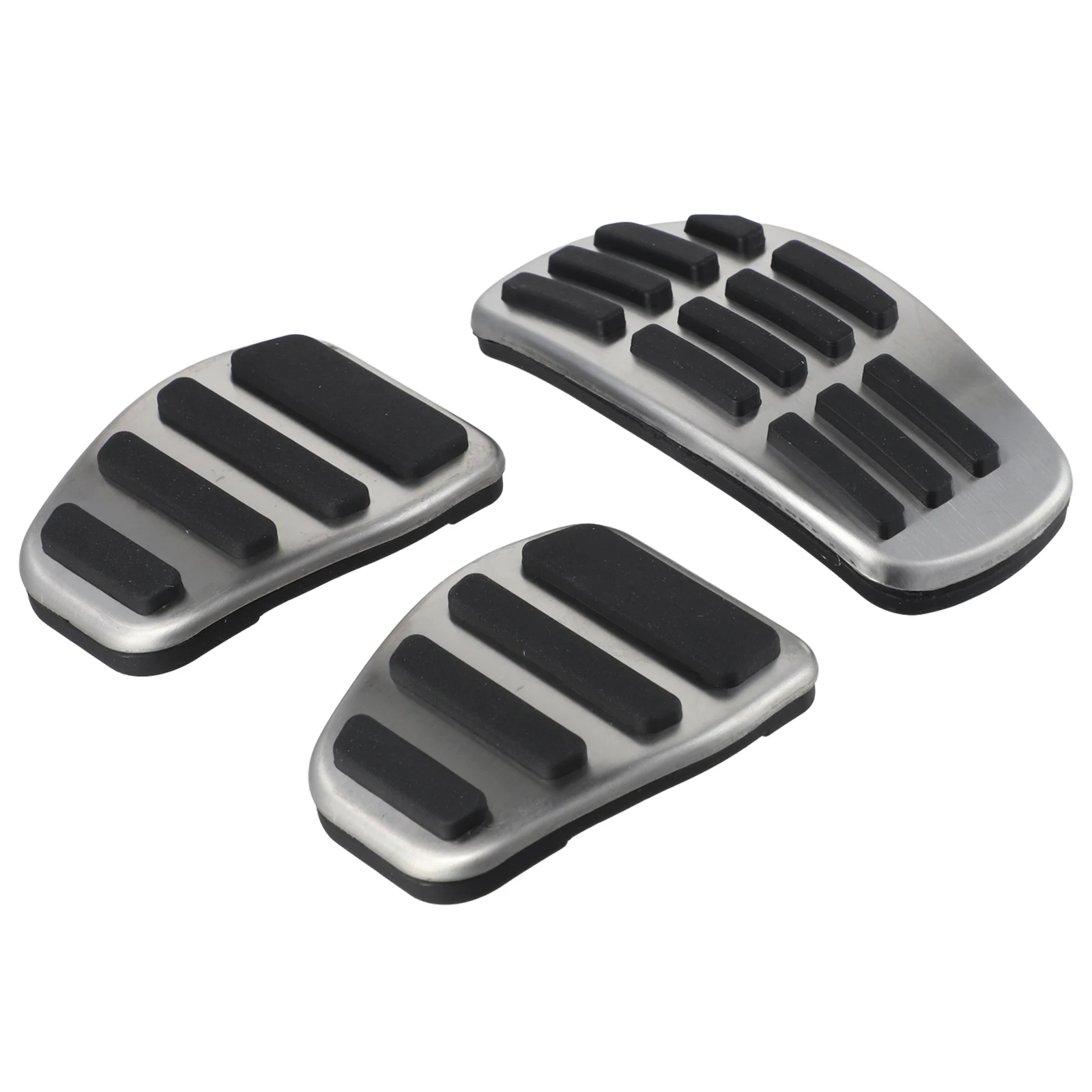 Reliable Car Pedal Covers Wear Resistant and Non Deformation Fits ForRogue Sport ForRogue T32 ForX Trail Silver Clay