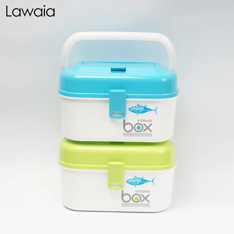 

Рыболовный ящик Lawaia, водонепроницаемые аксессуары, дорожный подящик, крючки для хранения, коллекция рыбных лесок, мелкие аксессуары