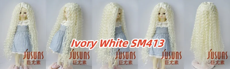 JD220 1/6 1/4 1/3 1/12 Blythes Extremely Long Curly Fashion Synthetic Mohair BJD Wig YOSD MSD SD Doll Accessories