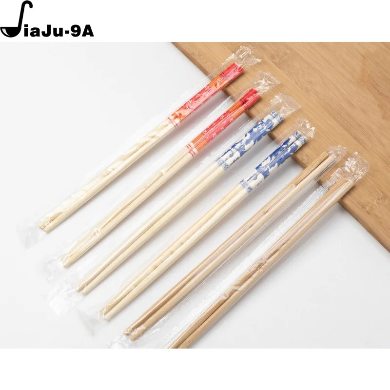 1 Pairs Bamboo Wooden Chopsticks Chinese Food Tableware Japanese Style Sushi Sticks Washable Dishes Kitchen Accessories Set