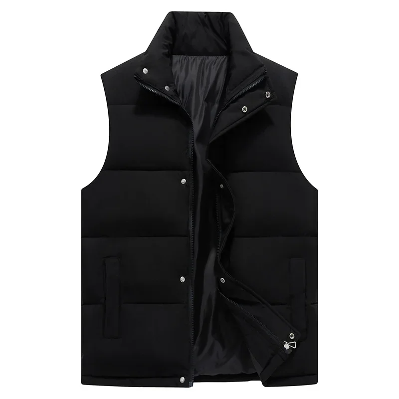 

7XL 8XL модный брендовый мужской жилет, однотонные повседневные куртки без рукавов, ветрозащитная теплая осенне-весенняя одежда, жилет больших размеров