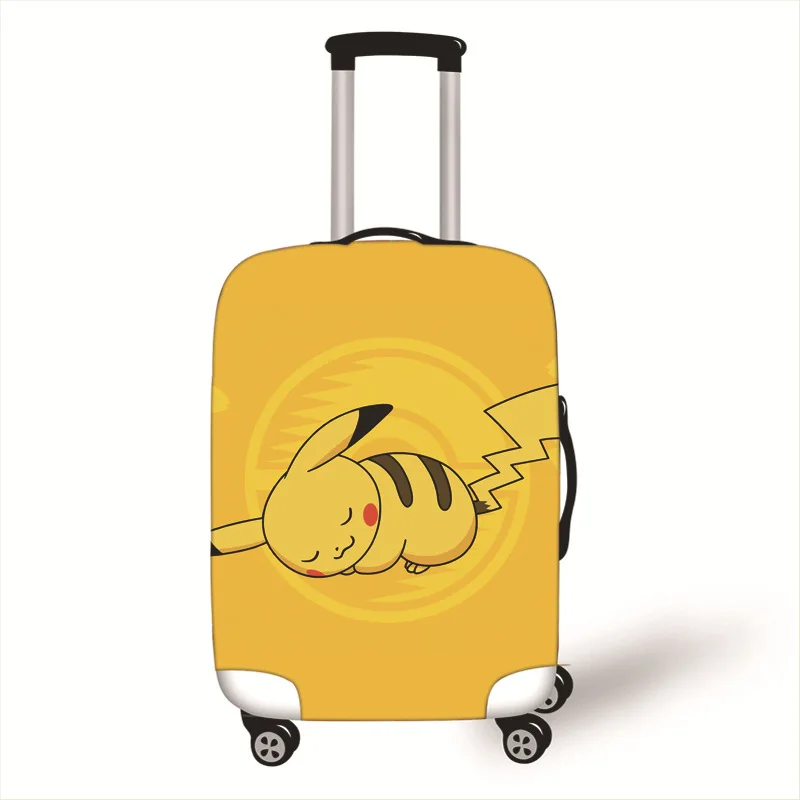 Pokemon Pikachu Luggage Dust Cover Cute Cartoon Luggage Protective Cover 18-32 Inch Thickened Suitcase Decorative Sleeve Gifts