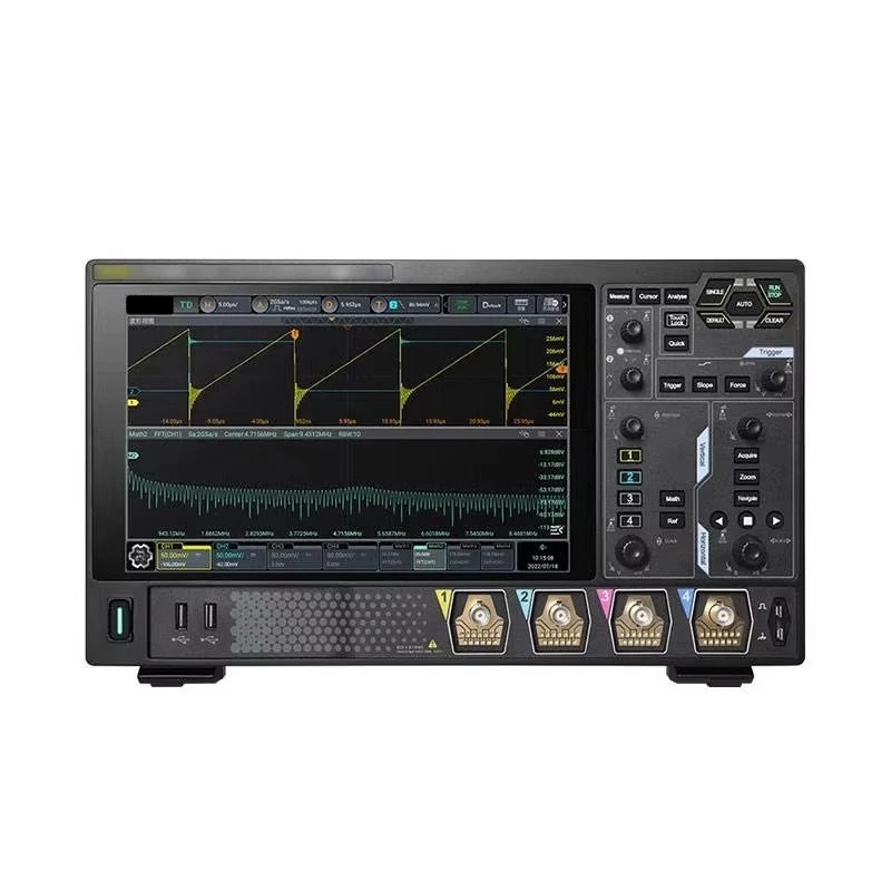 200MHz 12Bit 4CH High Resolution Digital Multifunctional Oscilloscope with 10.1-inch High Definition Touch Screen