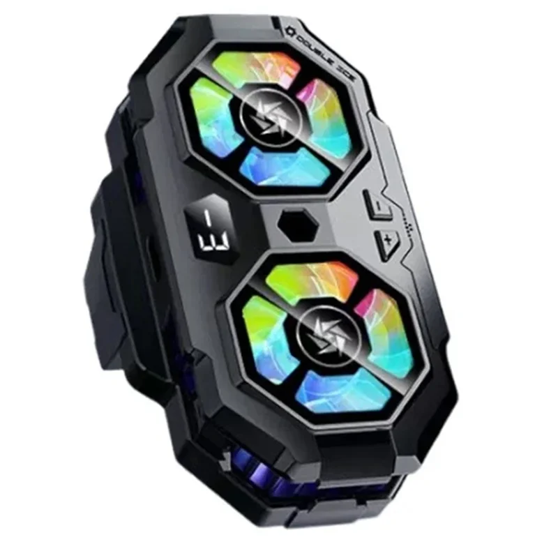 SL-22 مشعاع عالمي ثنائي النواة أشباه الموصلات تبريد الصوت شاشة ديجيتال مشعاع تبريد الهاتف المحمول