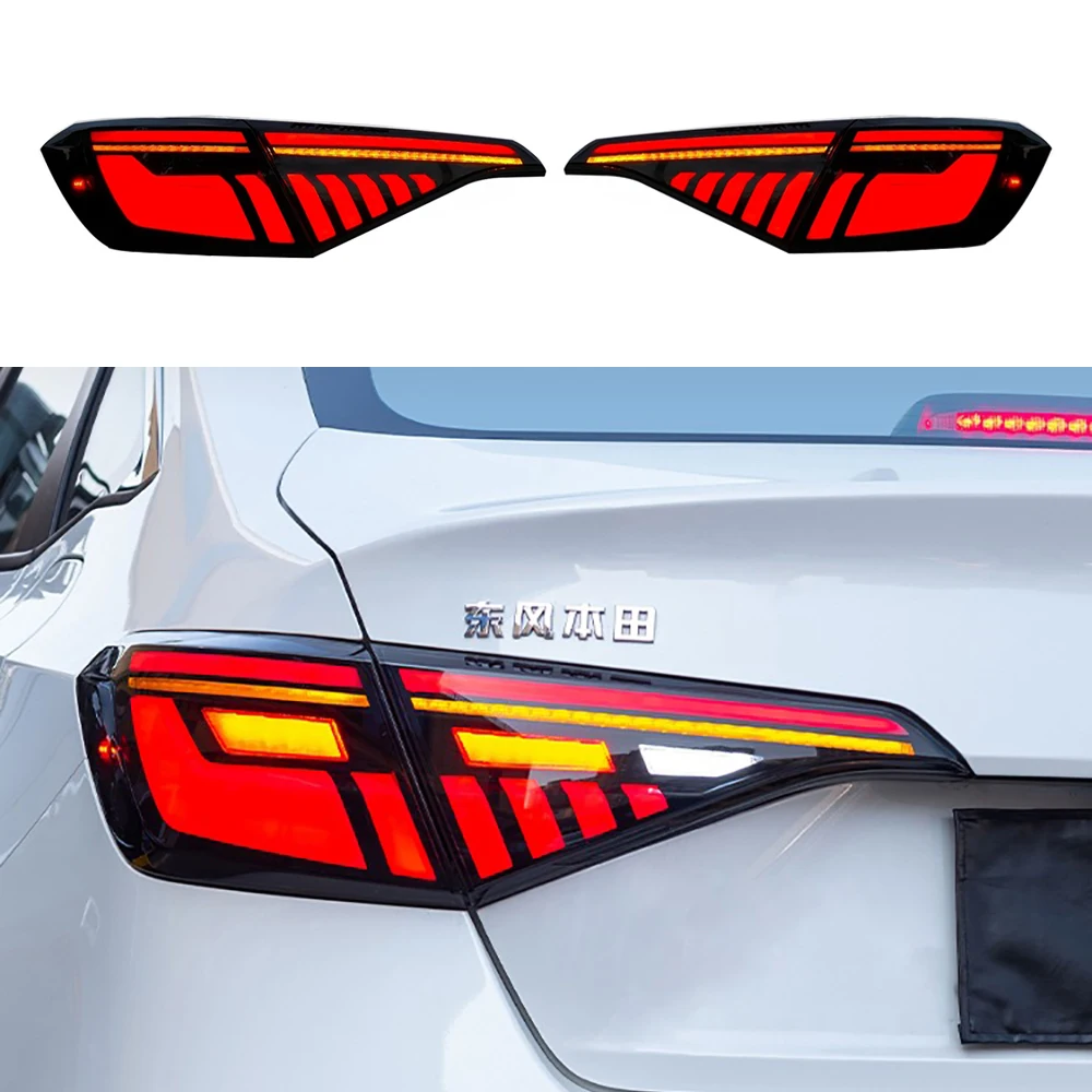 

1 Pair LED Rear TailLights For 11th Honda Civic sedan 2022 2023 Rear Lamp Turn Signal Lamp Brake Light Car Tail Light Assembly