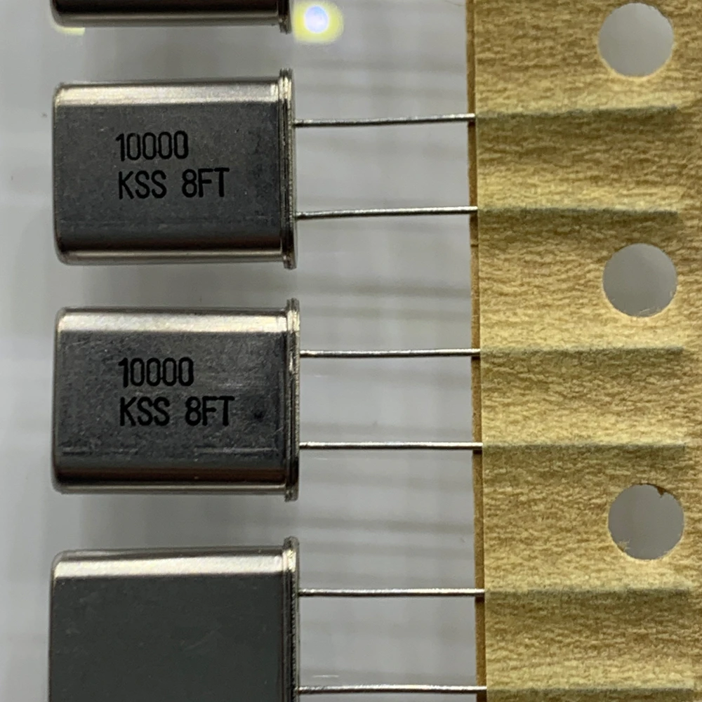 50 PCS/KDS Passive Crystal HC-49U 10.000MHZ 10MHZ 10M Quartz Crystal In-line Insertion