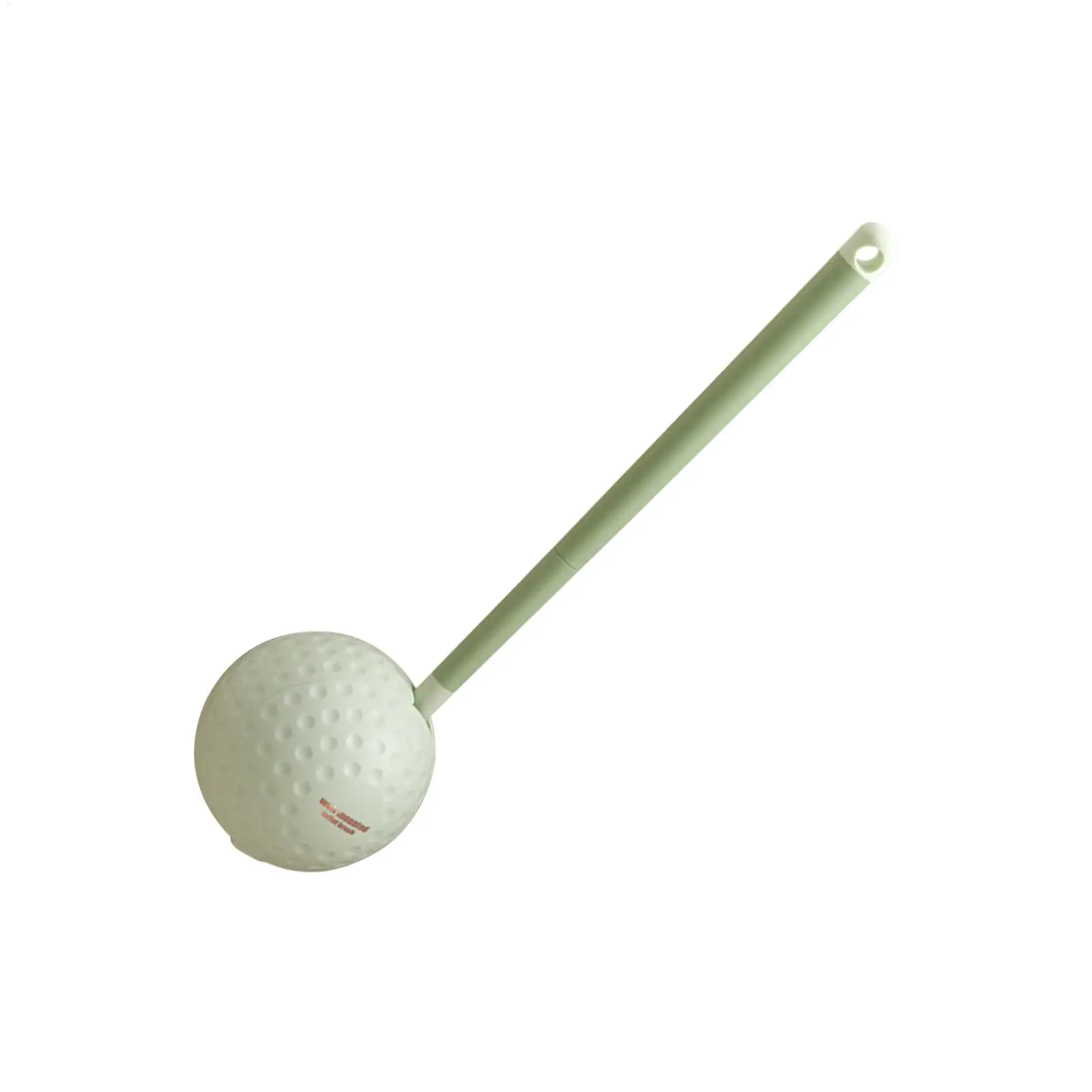 Toilet Cleaner Brush Golf Ball Shaped Bathroom Cleaning Brush Flexible Toilet Scrubber for Bathroom Dormitory Home Apartment RV