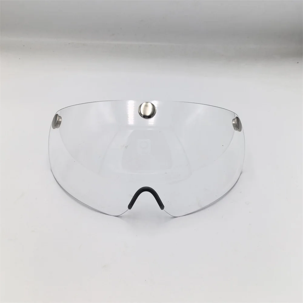NEW cool change light riding helmet lens road MTB bike helmet lens riding helmet lens riding helmet magnetic windshield lens
