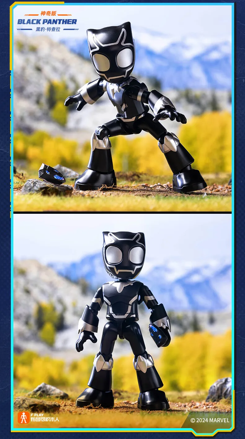 BLOKEES Spielzeug Spider Man Spleißen 12 cm Iron Man Peter Parker Miles Morales Ant-Man Hulk Spider Gwen Actionfigur WEIHNACHTEN Geschenke – Detail 33