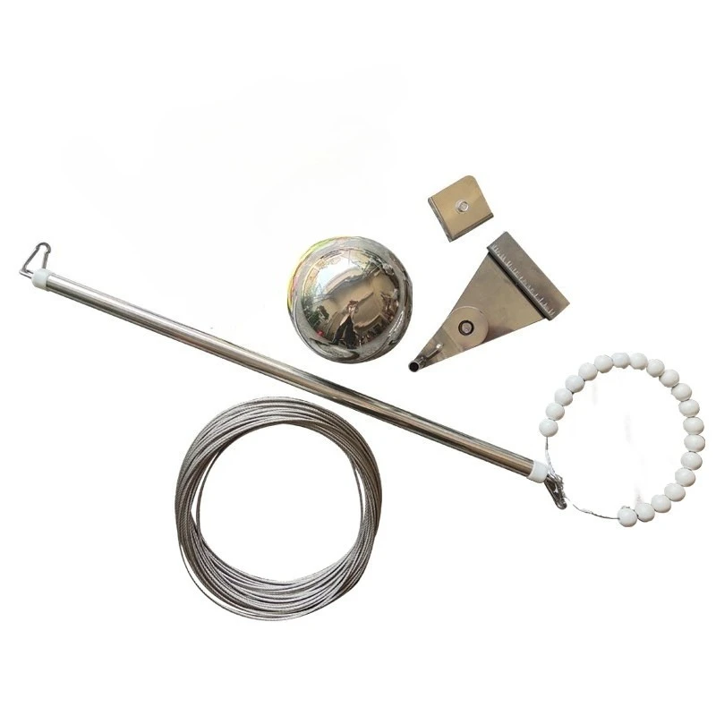 For External Hand Lifting Rod Accessories Lifting Wire Rope Hand Handle Pulley Ball