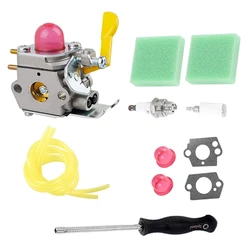 Carburetor AC04122 Fuel Line Kit For Poulan Featherlite Weed Eater FL20 String Trimmer Brushcutter C1U-W24 545081808 Spare Parts