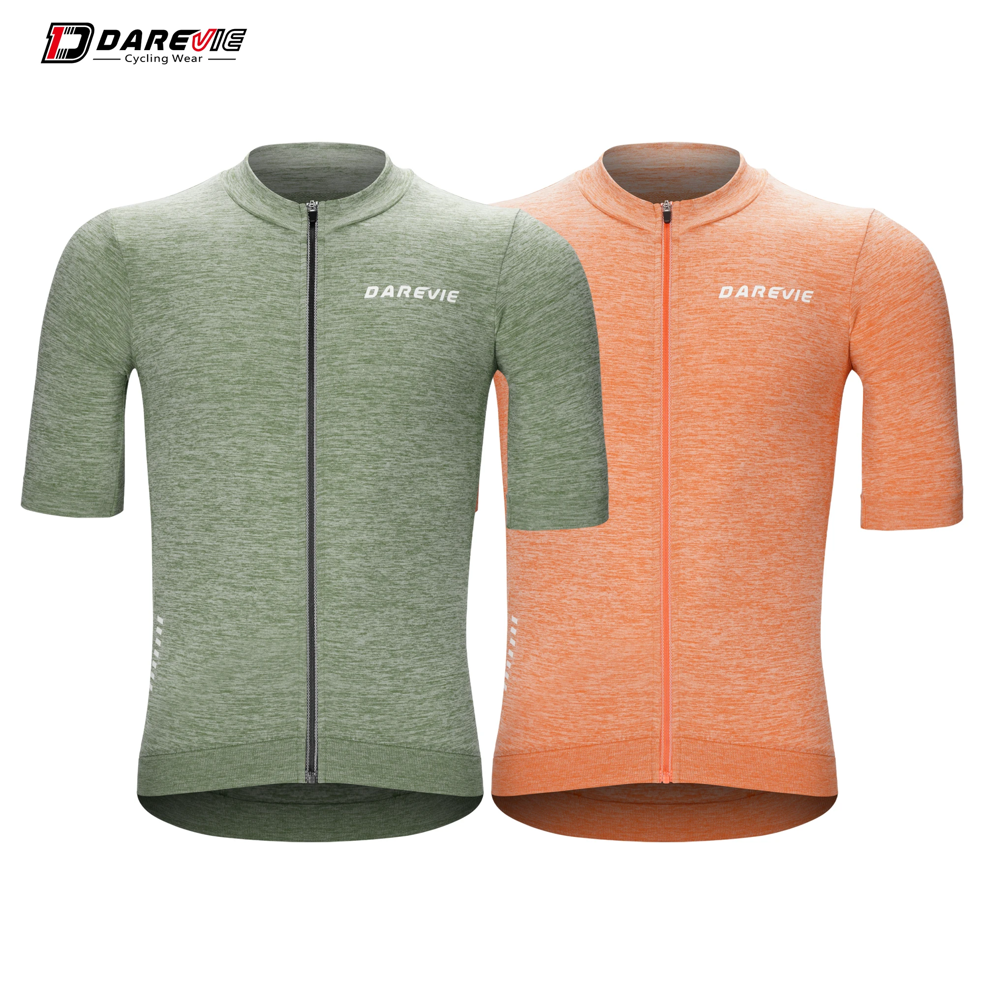 DAREVIE Cycling Jersey knitted Seamless 2.0 Quick Dry Man Cycling Maillot Soft Breathable Cycling Clothes for Men Women Junior