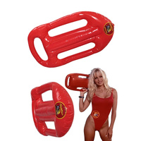Baywatch Swimming Float Inflatable Board Cosplay Movie Costume Accessories Prop Adult Halloween Carnival Women Men Disguise
