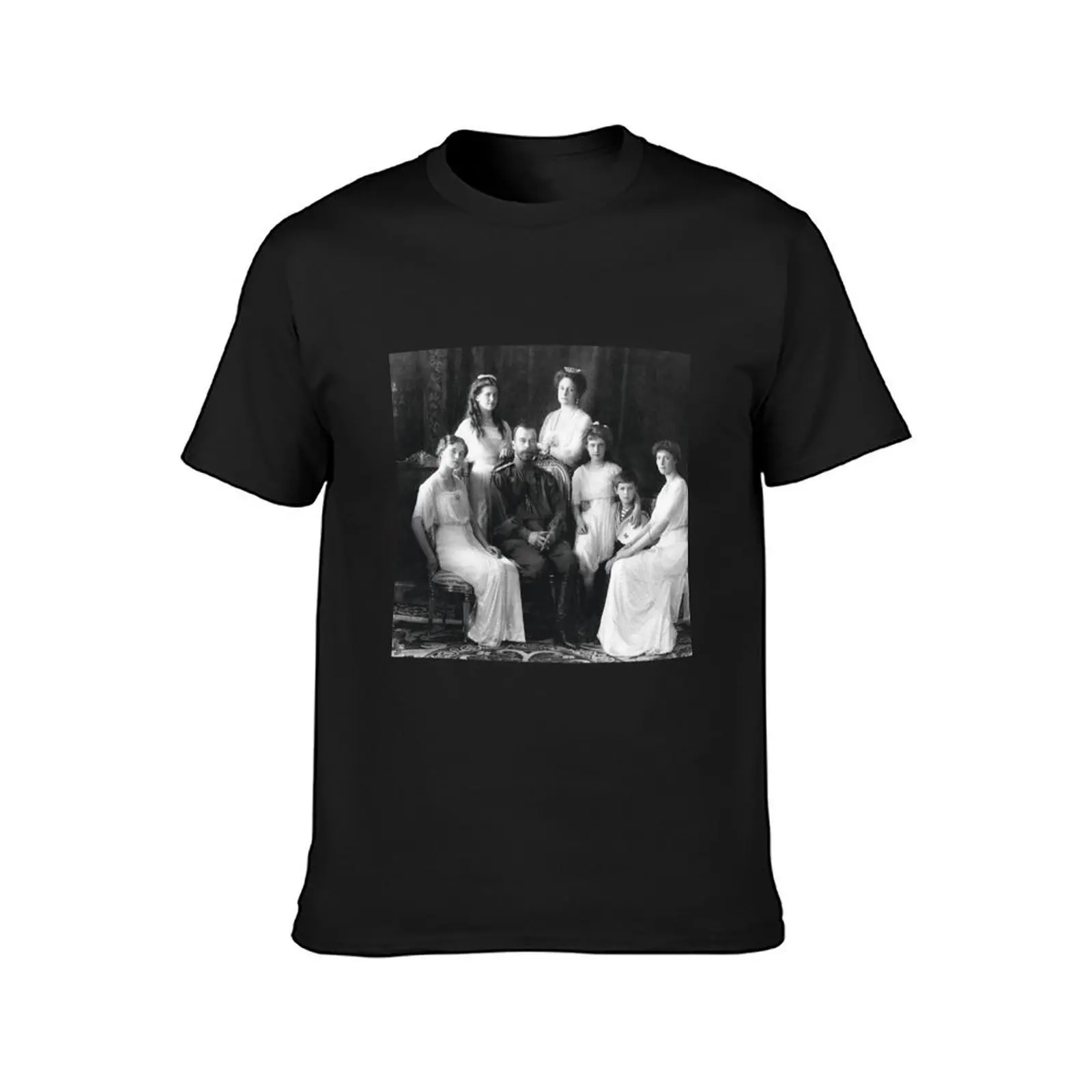 Russian Imperial Family, House of Romanov (1913) T-Shirt cute tops customizeds Blouse men t shirt