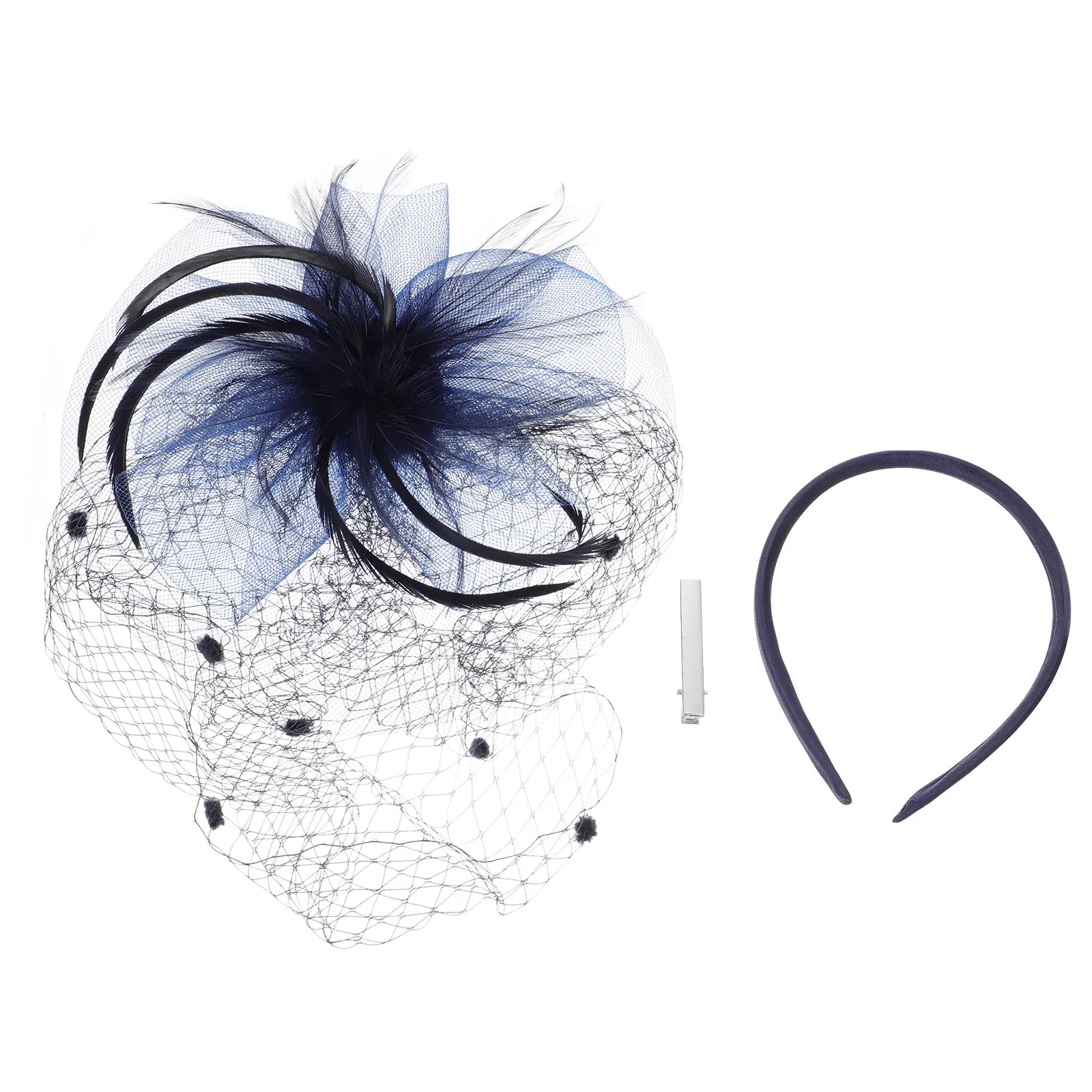 

Hat Headgear Hair Accessory Woman Mesh Headwear Yarn Headdress Party Gauze Banquet Net Elegant Stylish Lightweight Comfortable