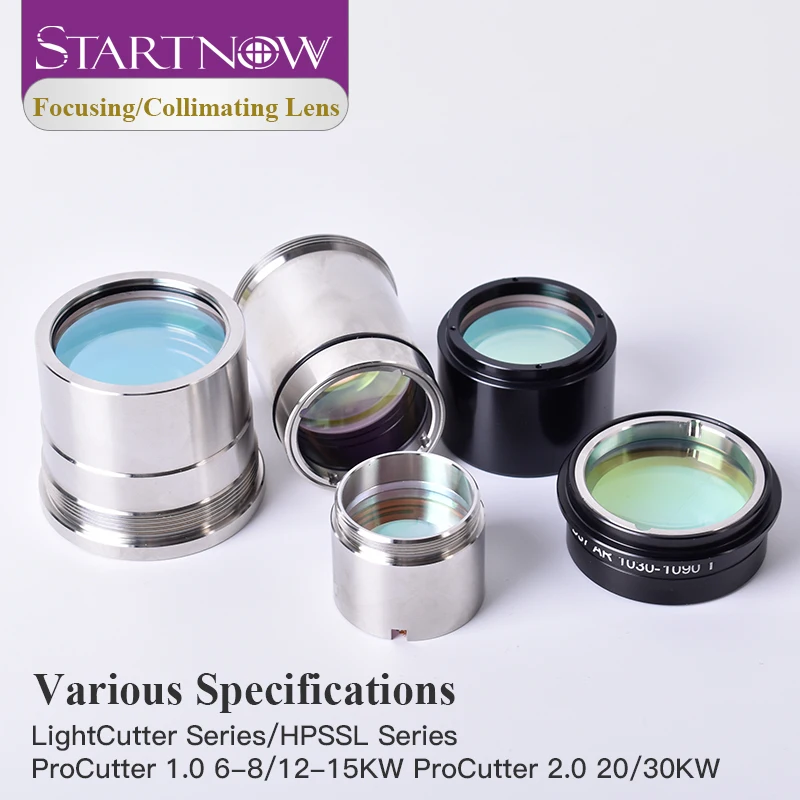 Startnow Dia.30 37mm Laser Focus Collimating Lens With Lens Holder For 0-4kw Precitec ProCutter Light Cutter Laser Cutting Head