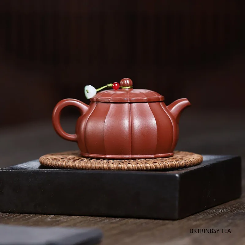 130ml Yixing Purple Clay Teapot Beauty Tea Infuser Kettle Household Handmade Tea Pot Chinese Zisha Teaware Tradition Tea Set