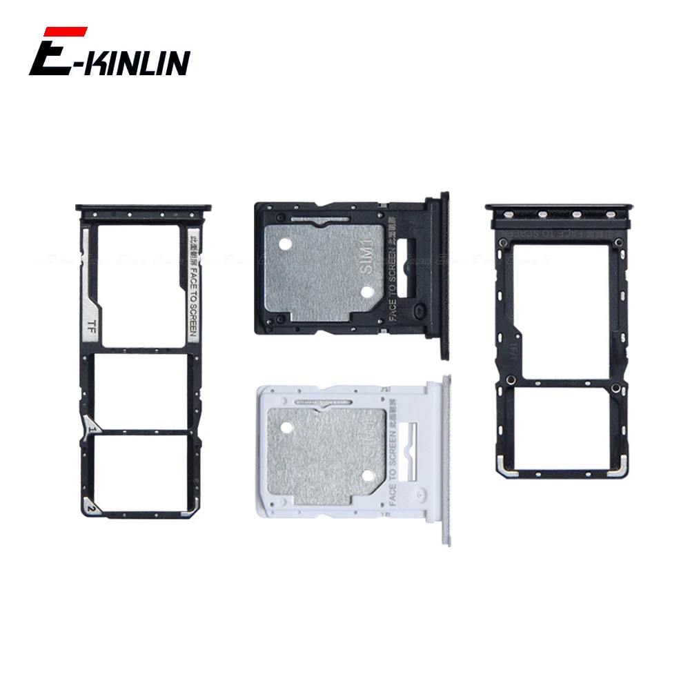 Sim Micro SD Card Socket Adapter Container Connector Holder Slot Tray Reader Parts For XiaoMi Redmi Note 11E Pro 11S 11SE S