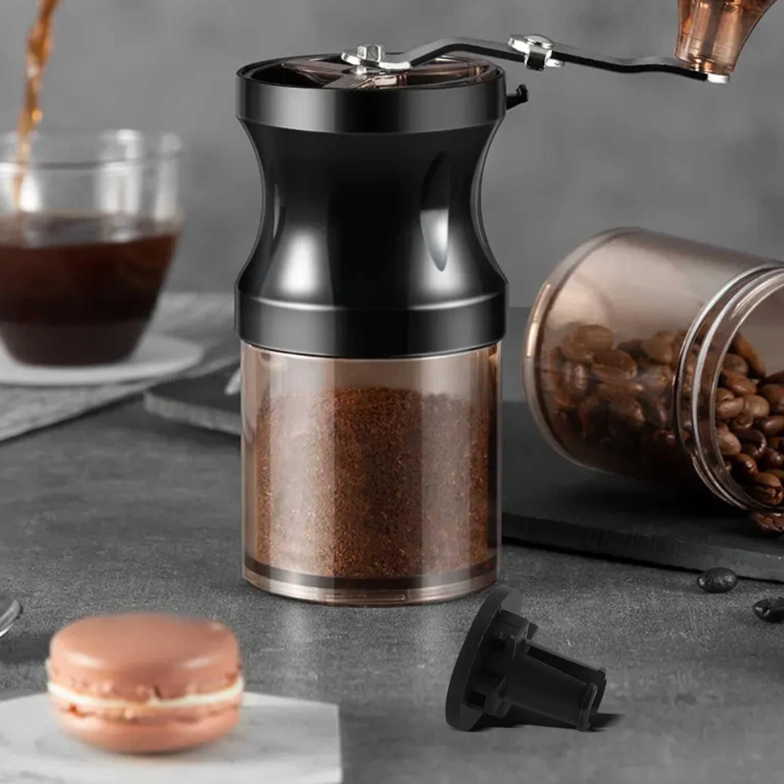 

4Pcs Coffee Bean Grinder Core Parts Wear-Resistant Nylon for Smooth Operation and Enhanced Flavor Grinding Core Fixed Parts