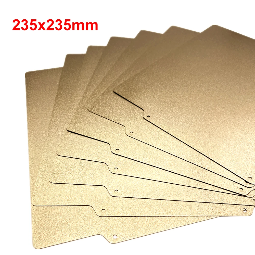 

PEI Plate For Ender 3, Ender 3 V2, Ender 3 Pro, Ender 5 Build Plate Magnetic PEI Sheet for Elegoo Neptune 4/3 Pro Heat Bed Parts