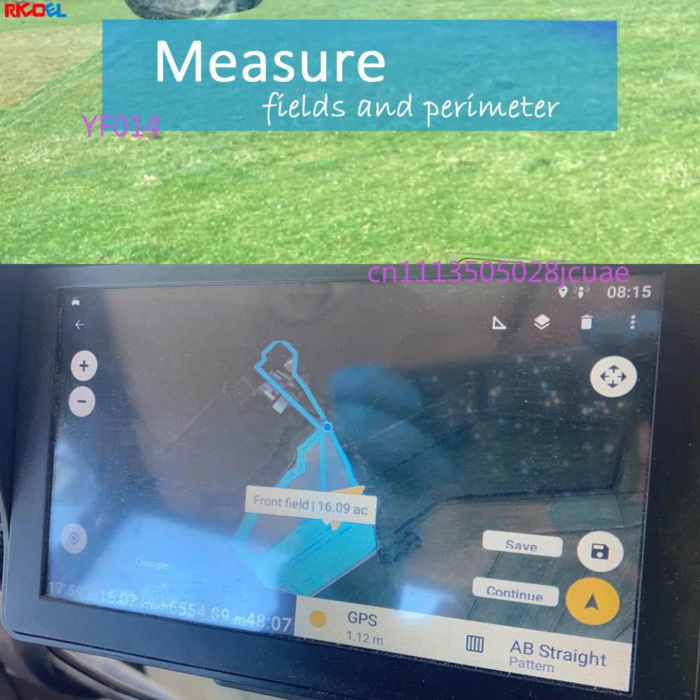 7 Inch Agricultural Tractor Navigation System with High Precision Positioning for Farmland Planting And Fertilization Integrated