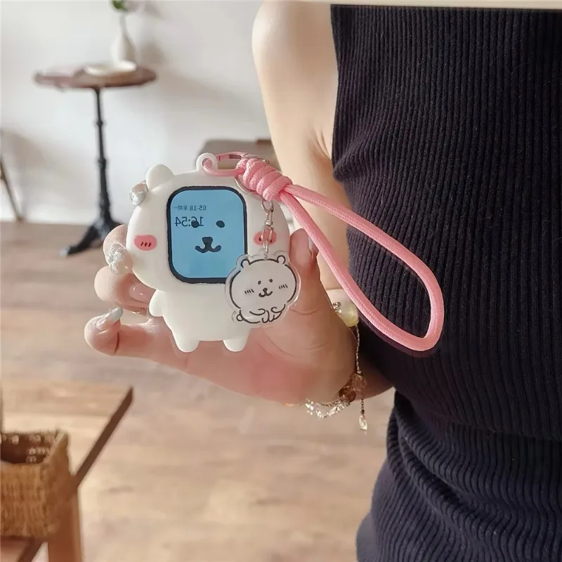 Cute Chiikawa Nagano no Kuma Joke 3D watch protective case For iphone Watch S11 cartoon Chiikawa bear Watch protective case gift