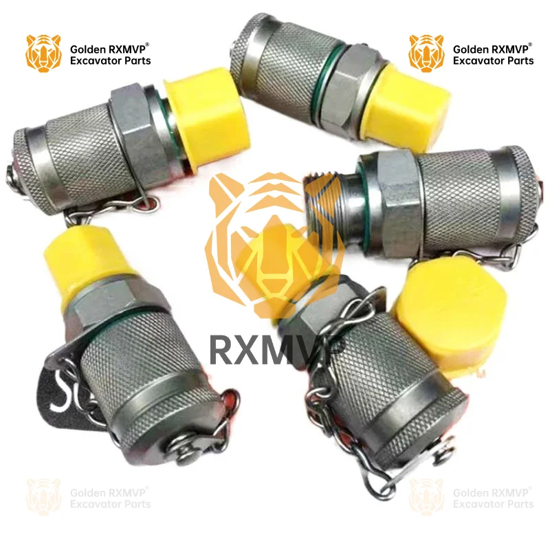 Excavator Accessories Pt Pressure Measuring Joint Hydraulic Hose Joint Ppt-1/2/3/4/5/6/7/8/9/10/G1/4/M14 * 1.5 Excavator Parts