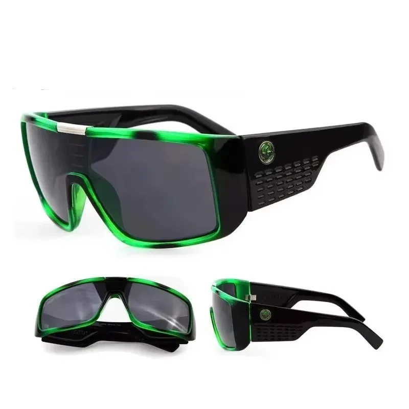 التنين دومو النظارات الشمسية الكبيرة للرجال النساء العلامة التجارية تصميم الدراجات الرياضة نظارات شمسية موضة خمر الذكور نظارات حملق ظلال 2025