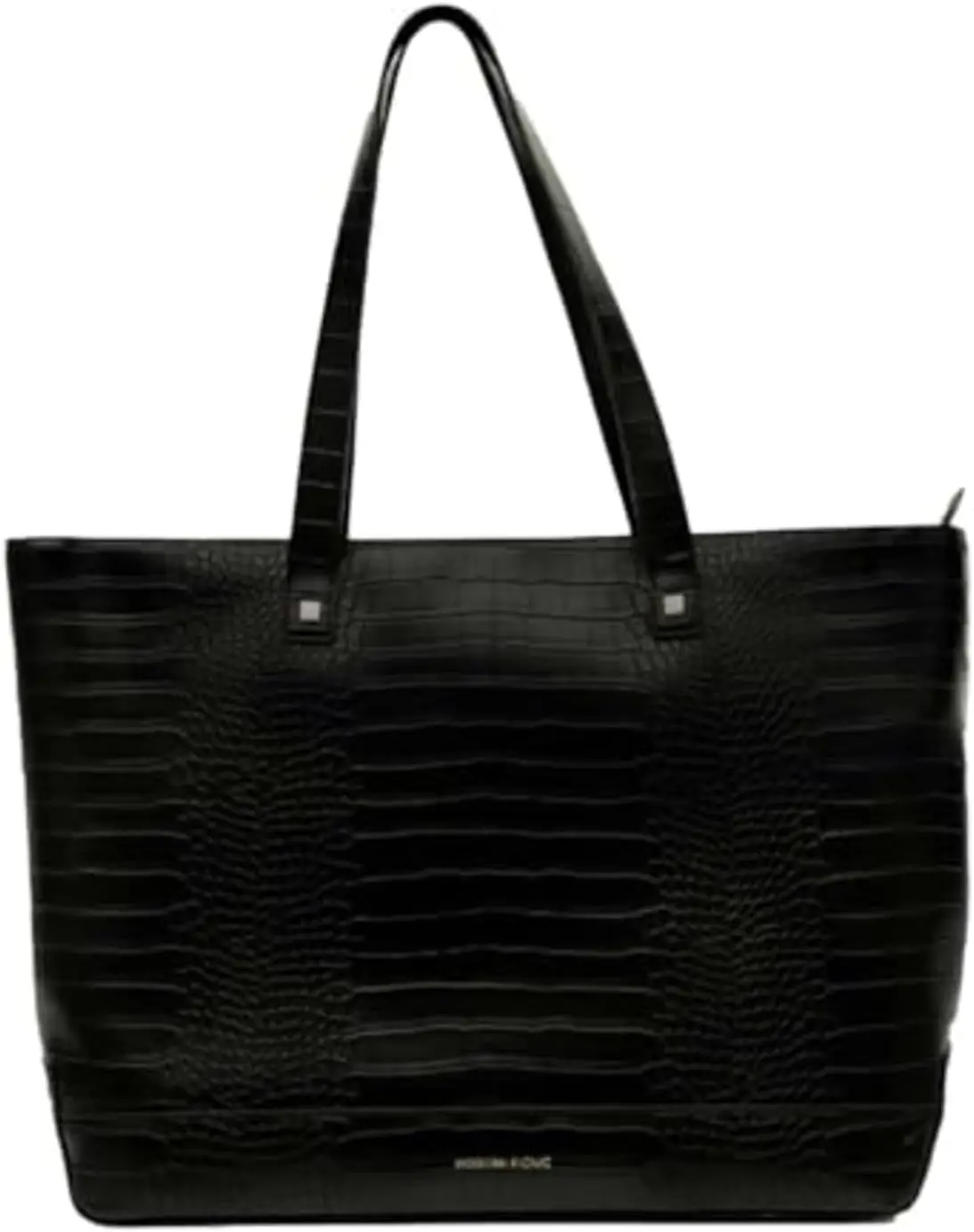 Modern Picnic Vegan Leather Tote Bag for Women, Easily Wipeable, Removable Insulated Pouch For Your Lunch or Snacks, Travel Tote
