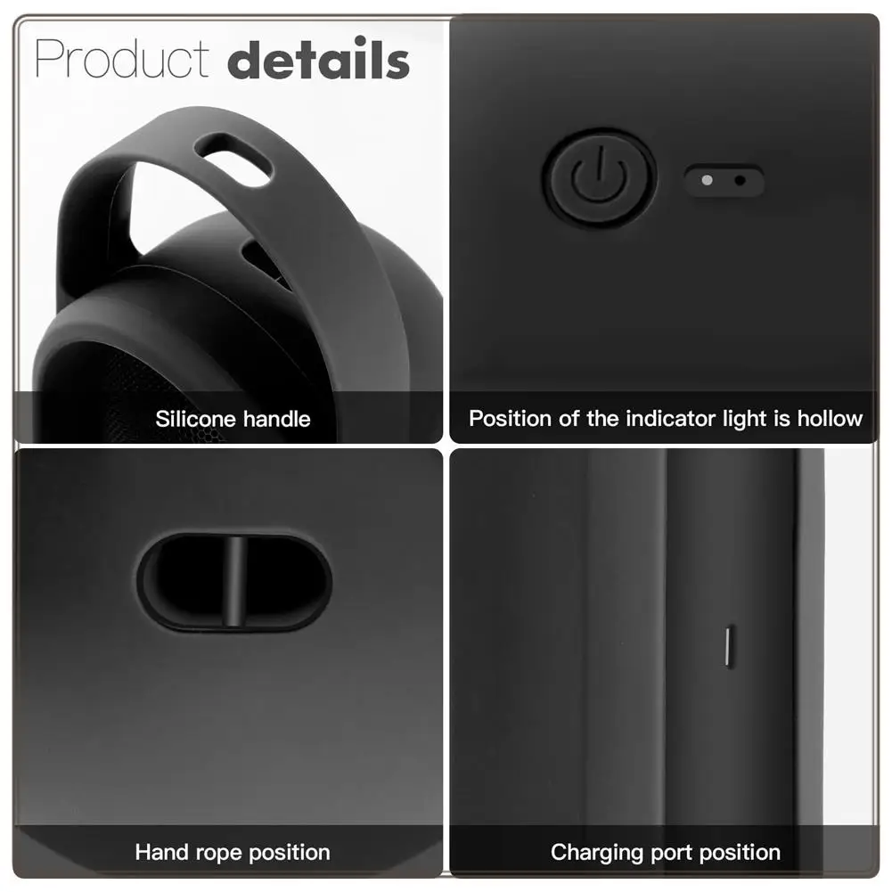 

Reliable-Carrying Silicone Protective Case Anti-Scratch, Shockproof Cover For Beats Pill Speakers With Easy Cleaning Design,Carr