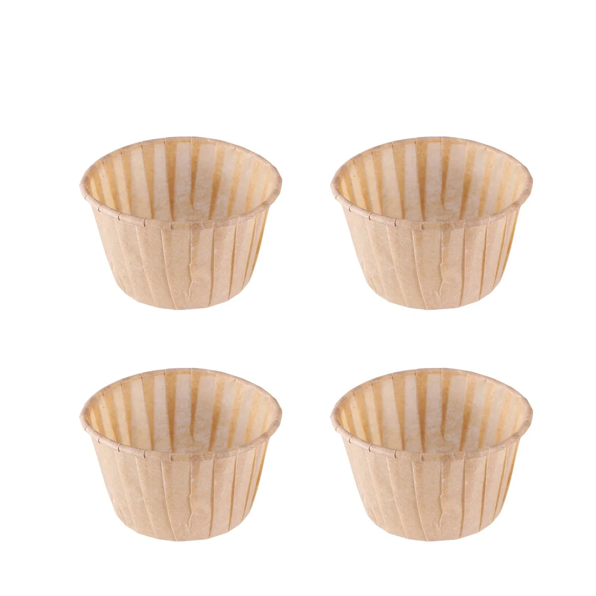 

100 Pcs Baking Cups Premium Paper Greaseproof Non Stick Oven Safe Cupcake Liner Muffin Shaped Kitchen Bakery Tools